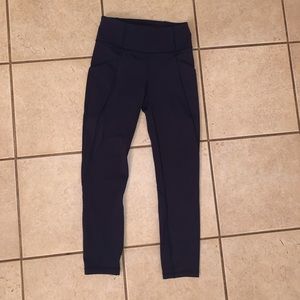 Lululemon Navy tights size 4